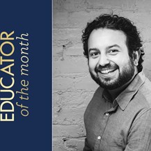Meet Juan Alvarez, November Educator of the Month