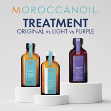 Moroccanoil Treatment Comparison | Original Vs. Light Vs. Purple
