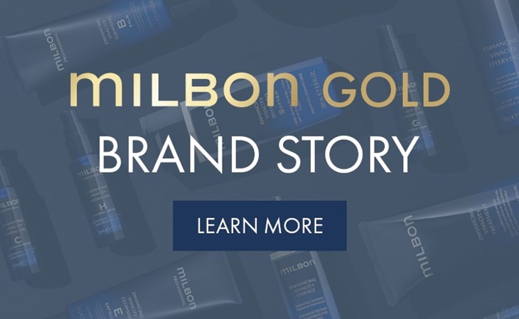 BRAND Milbon Gold Brand Story Double