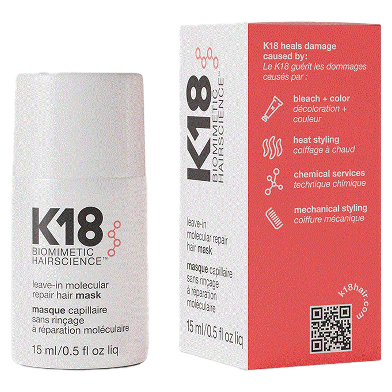leave-in molecular repair hair mask