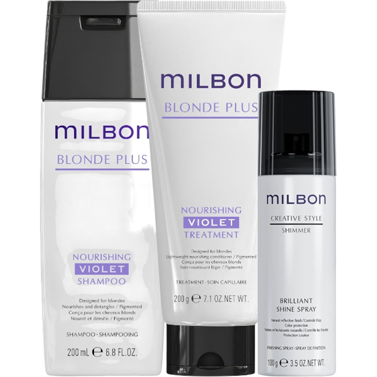MILBON BLONDE PLUS プロフェッショナルセット BLONDE PLUS Retail Set