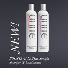 BOOSTA & LAZER Straight Shampoo and Conditioner Debut at Premier Beauty