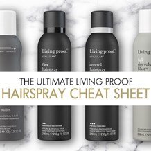 The Ultimate Living Proof Hairspray Cheat Sheet