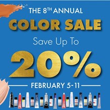 8th Annual Color Sale