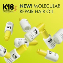 The NEW Molecular Repair Hair Oil From K18!