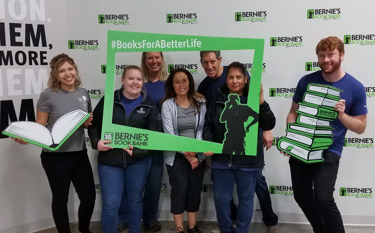 #TeamPremier Volunteering at Bernie's Book Bank