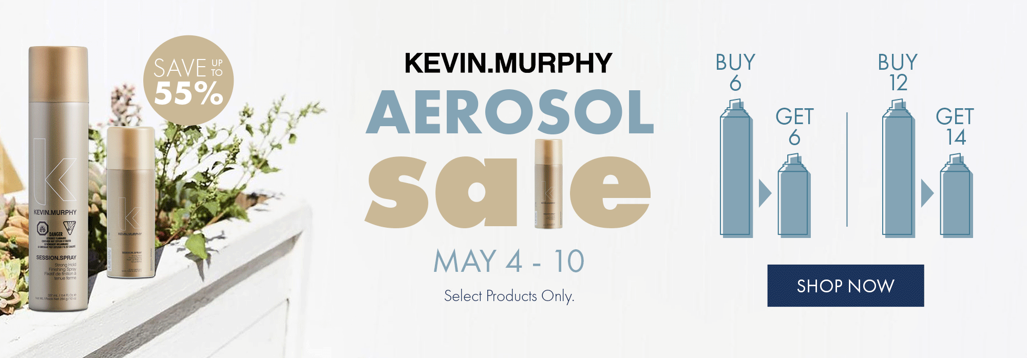 KM Aerosol Sale 5/2-5/8
