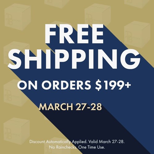 Free Shipping on $199+ (3/27-28)