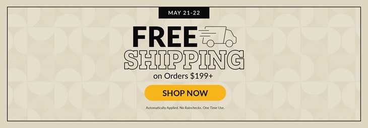 Free Shipping (5/21-5/22)