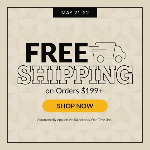 Free Shipping (5/21-5/22)