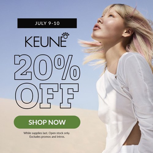 Keune Flash Sale (7/9-7/10)