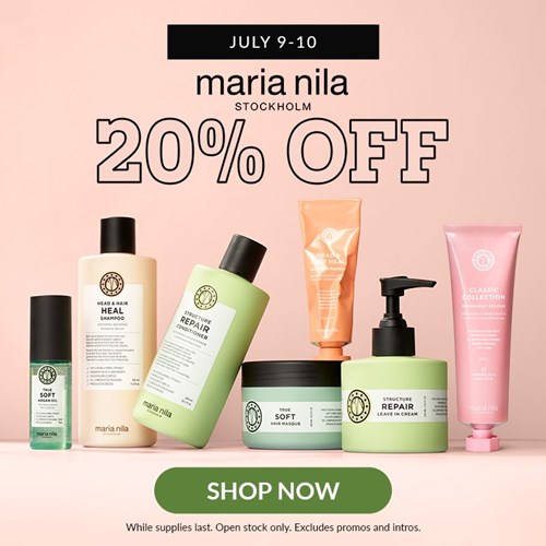 Maria Nila Flash Sale (7/23-7/24)