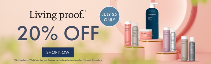 _BRAND Single Living Proof Flash Sale