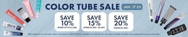 _CATEGORY Single Color Tube Sale (1/17-1/23)