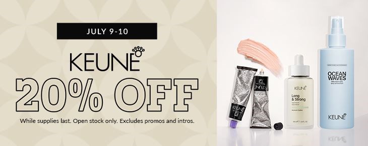 BRAND Promo Double Keune Flash Sale (7/9-7/10)