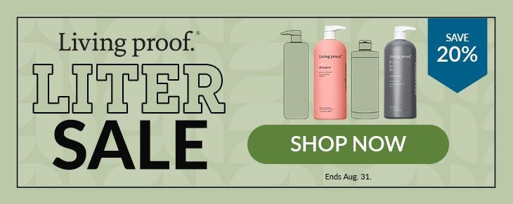 _BRAND PROMO Double JulyAug26 Living Proof Liter Sale