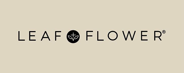 BRAND GENERIC Double Leaf and Flower Brand Logo