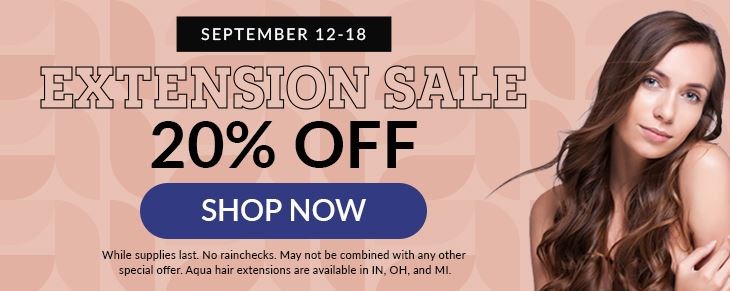 _BRAND Promo Double Hotheads Extension Sale (9/12 - 9/18)