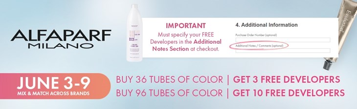 _BRAND June Color Tube Sale Alfaparf