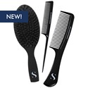 Alfaparf Milano Hair Brush & Combs Kit 3 pc.
