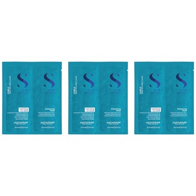 Alfaparf Milano Semi Di Lino Curls Hydrating Co-Wash & Enhancing Mask Kit