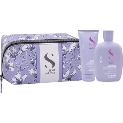 Alfaparf Milano Semi Di Lino Smooth Duo Kit 3 pc.