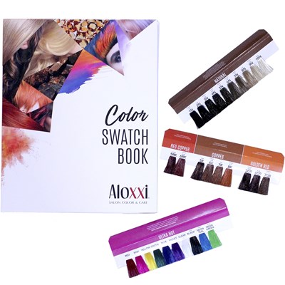 Aloxxi Color Swatch Book