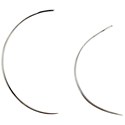 AQUA WEFT NEEDLES 2 pc.