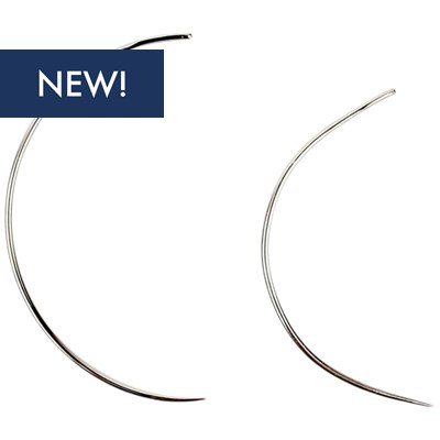 AQUA WEFT NEEDLES 2 pc.