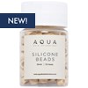 AQUA SILICONE BEADS - BLONDE 150 pc.