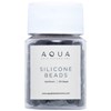 AQUA 5mm SILICONE BEADS - DARK BROWN 150 pc.