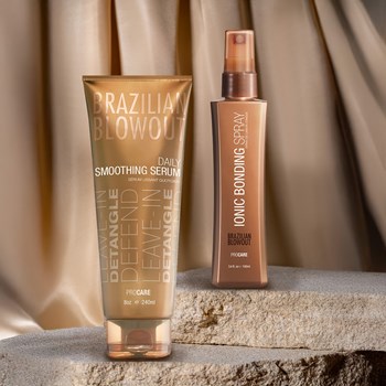 BRAZILIAN BLOWOUT Buy 2 Daily Smoothing Serum, Get 1 Ionic Bonding Spray FREE! 3 pc.