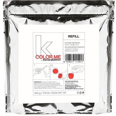 COLOR.ME by KEVIN.MURPHY POWDER.LIGHTENER Extra Lift Refill Bag 17.6 Fl. Oz.