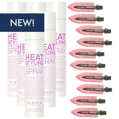 ELEVEN Australia Heat Styling Protection Spray Kit 12 pc.