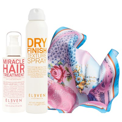 ELEVEN Australia Buy 6 Dry Texture Sprays & Miracle Treatments, Get Designer Scarves FREE! 18 pc.