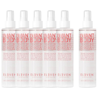 ELEVEN Australia Buy 5 I Want Body Texture Spray, Get 1 FREE! 6 pc.