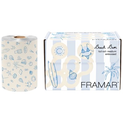 Framar Embossed Foil Roll Medium Beach Bum 320 ft.