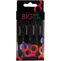 Framar Big Bite Clips- Black 4 ct.