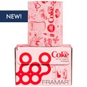 Framar Embossed Foil Roll Medium Diet Coke 320 ft.