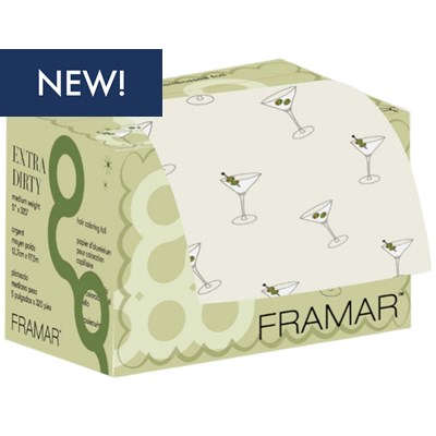 Framar Embossed Foil Roll Medium Extra Dirty 320 ft.