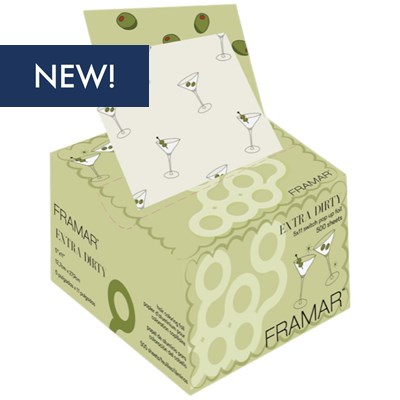 Framar Embossed Switch Pop Up Foil Medium Extra Dirty 5 inch x 11 inch 500 ct.