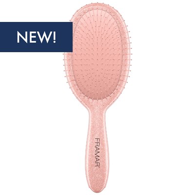 Framar Glitter Detangle Brush - Ginger