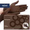 Framar Mocha Mittens Nitrile Gloves 100 ct. Medium