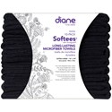 Diane Softees Microfiber Towels- Black 10 pack 16x19 inches