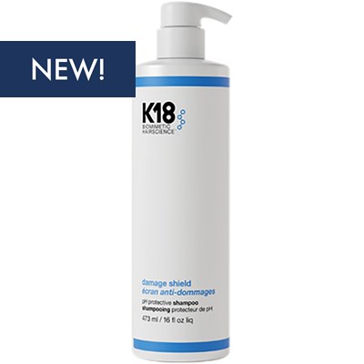K18 DAMAGE SHIELD pH protective shampoo 16 Fl. Oz.