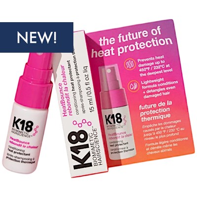 K18 HeatBounce conditioning heat protectant 0.5 Fl. Oz.