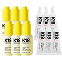 K18 Purchase NEW! Molecular Repair Hair Oil Pop Box, Receive 12 Leave-In Repair Masks FREE! 13 pc.