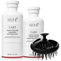 Keune Buy 1 Care Tinta Color Shampoo and 1 Conditioner, Get Scalp Massage Brush FREE 3 pc.
