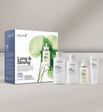 Keune Long & Strong x Hair To Stay Set 4 pc.