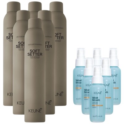 Keune SOFT SETTER Small Kit 12 pc.